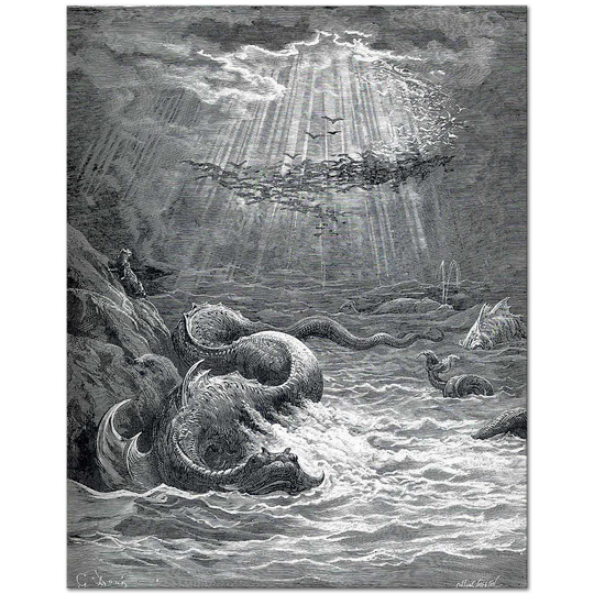 Gustave Dore Paintings Art Print on Canvas - CANVASTAR ®