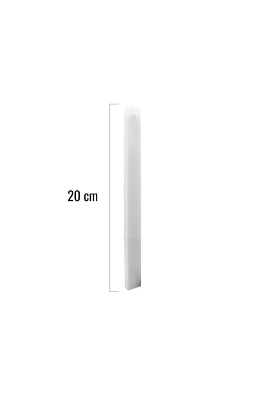 20 Cm Sensörlü Şarjlı Şerit Led Işık 3in1 Beyaz-Gün Işığı-Nötr Renk
