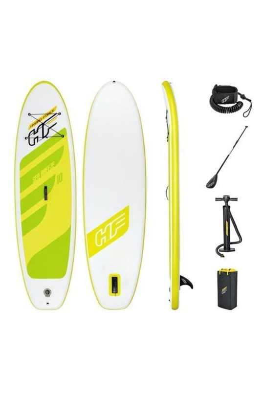 65340 Paddle Şişme Kano Sörf Tahtası-çantalı Set Kürek Ve Pompa Dahil 305x84x12 Cm