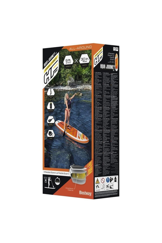65349 Şişme Kano Sörf Tahtası-Çantalı Set Kürek 274x76x12 cm + Pompa