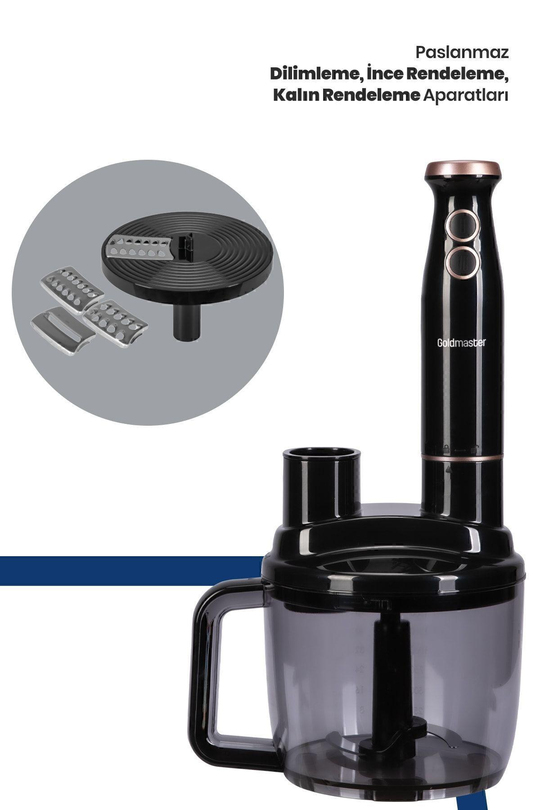 Bestrobot 1500 Watt 5 In 1 Mutfak Robotu Multi Blender Seti