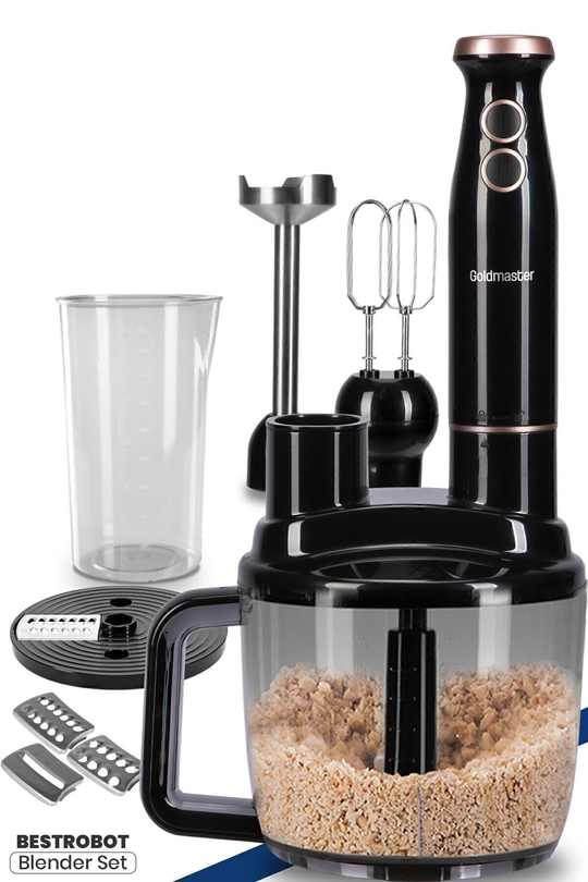 Bestrobot 1500 Watt 5 In 1 Mutfak Robotu Multi Blender Seti