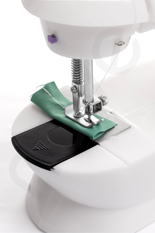 CS-101 Mini Ev Tipi Dikiş Makinesi Fonksiyonel Ön Masa, İki Hız Kontrolü ve Pratik Özellikler