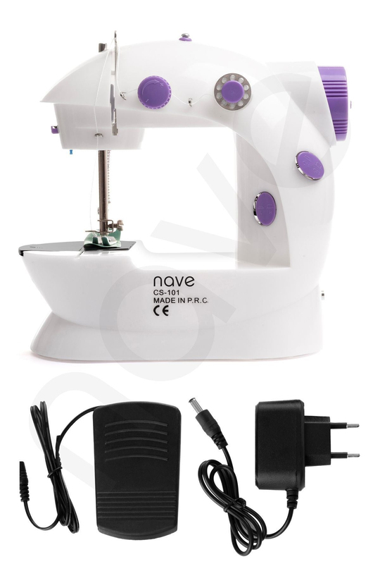 CS-101 Mini Ev Tipi Dikiş Makinesi Fonksiyonel Ön Masa, İki Hız Kontrolü ve Pratik Özellikler