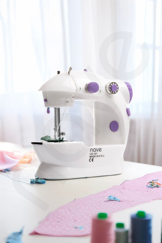 CS-101 Mini Ev Tipi Dikiş Makinesi Fonksiyonel Ön Masa, İki Hız Kontrolü ve Pratik Özellikler