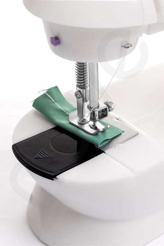 CS-101 Mini Ev Tipi Dikiş Makinesi Fonksiyonel Ön Masa, İki Hız Kontrolü ve Pratik Özellikler