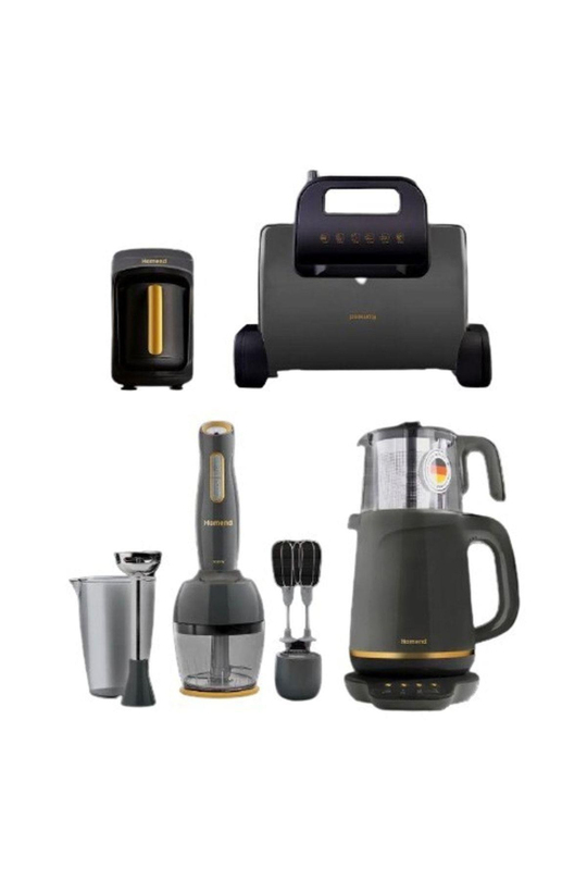 Gold Serisi Elektrikli Çeyiz Seti Antrasit