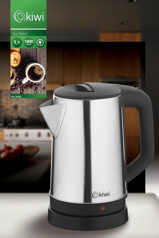 Kiwii Su Isıtıcı Çelik Kettle Kk-3330