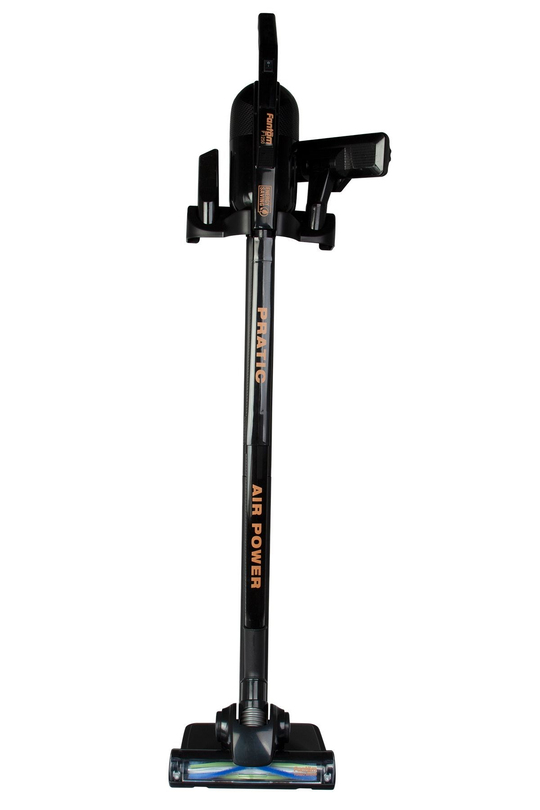 Pratic Aır Power P 1250 Siyah Torbasız Dönebilen Turbo Başlıklı Dikey Süpürge