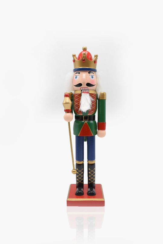 Premium Collection 38 cm Dekoratif Kurşun Asker Yılbaşı Süs 1 Adet