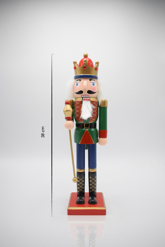 Premium Collection 38 cm Dekoratif Kurşun Asker Yılbaşı Süs