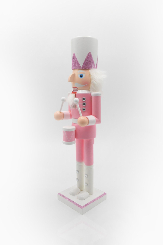 Premium Collection 38 cm Pink Series Dekoratif Kurşun Asker Yılbaşı Süs