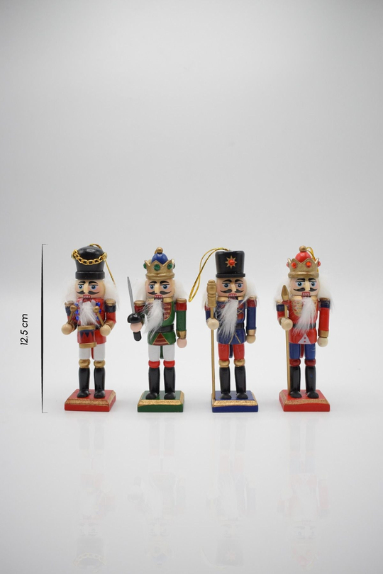Premium Collection 4lü Dekoratif Kurşun Asker Seti 12.5 cm