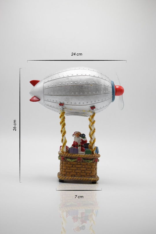 Premium Collection Dekoratif Led Işıklı Zeplin Balon Yılbaşı Süs