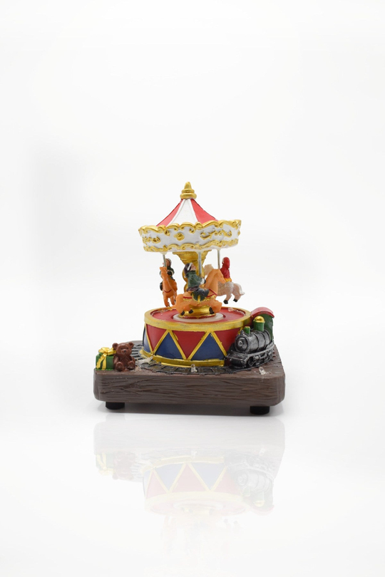 Premium Collection Yılbaşı Süsü Atlıkarınca 3