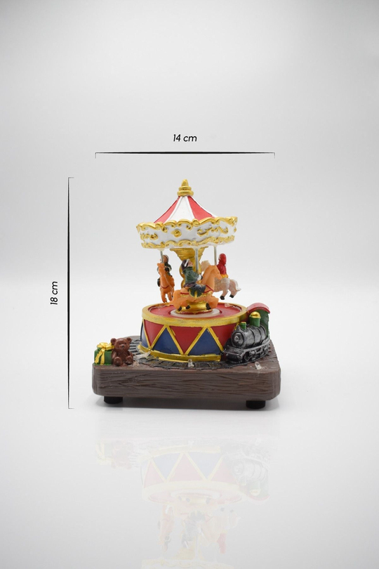 Premium Collection Yılbaşı Süsü Atlıkarınca 3