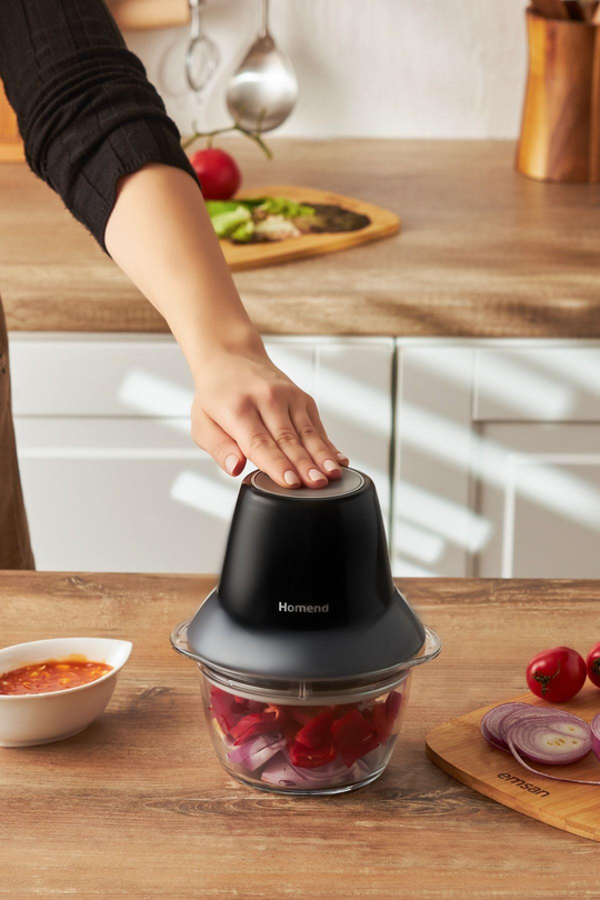 Robochop 2108h Doğrayıcı Rondo Siyah Gri