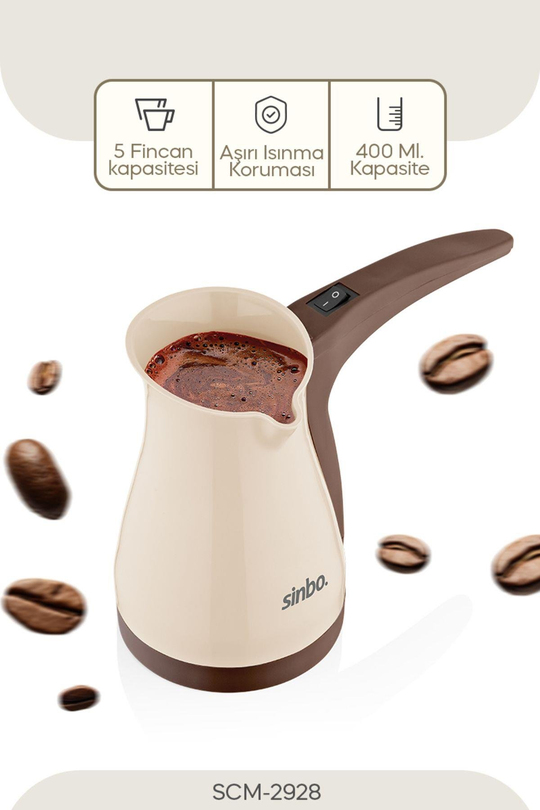 Scm-2928 Elektrikli Cezveli Türk Kahvesi Makinesi Kahve
