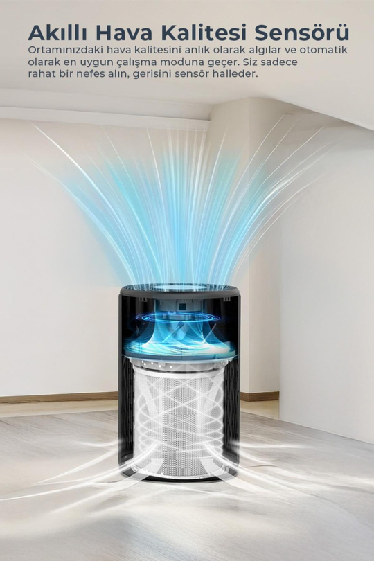 Sinbo SAP-5507 Hava Temizleme Cihazı Siyah