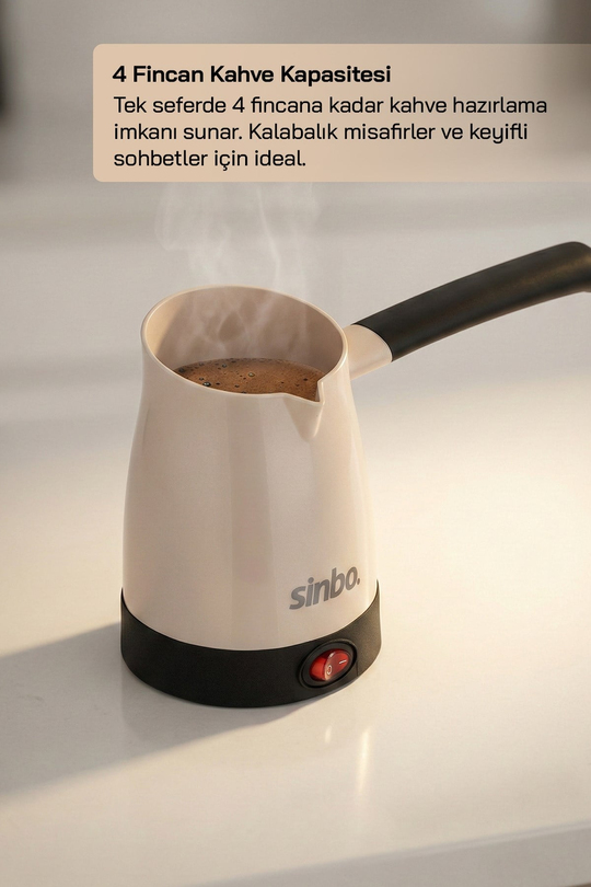 Sinbo SCM-2975 Elektrikli Cezve
