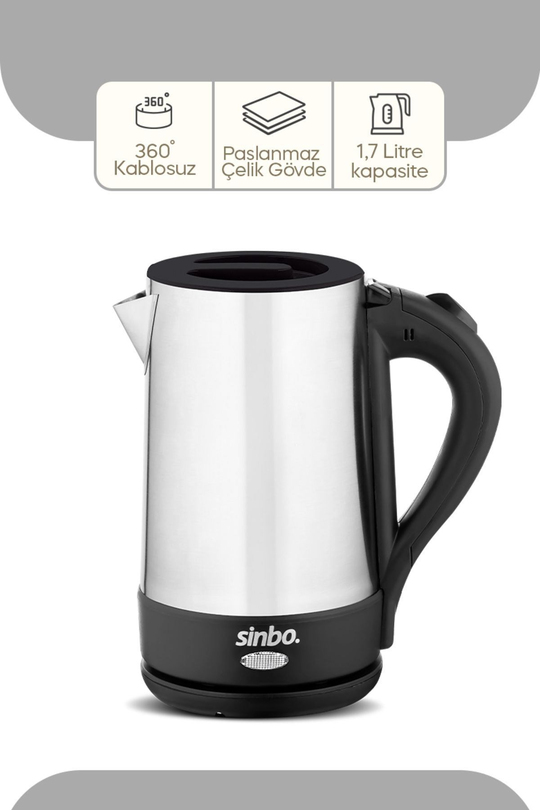 Sinbo SK-8022 Kablosuz Su Isıtıcı