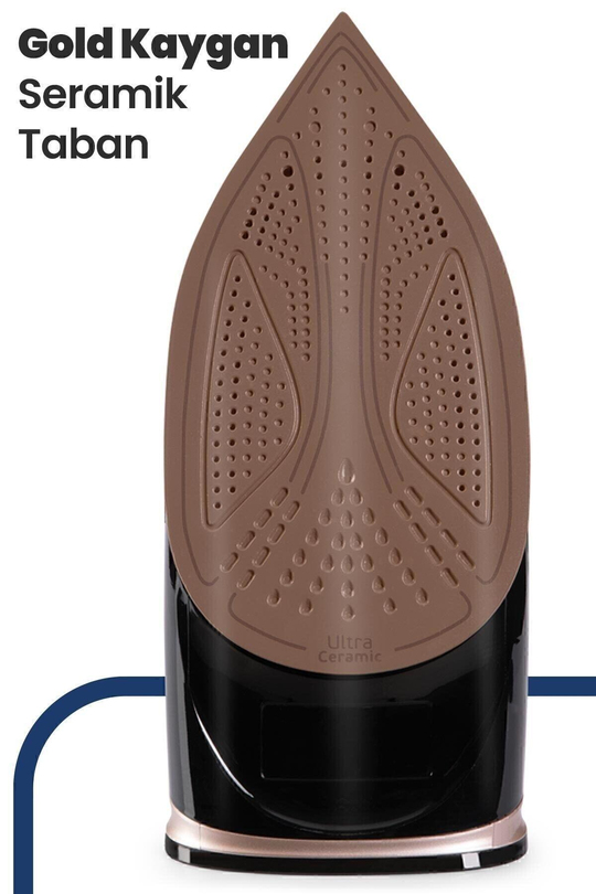 Smarty 2400 Watt Seramik Tabanlı 170 gr Etkili Şok Buharlı Ütü