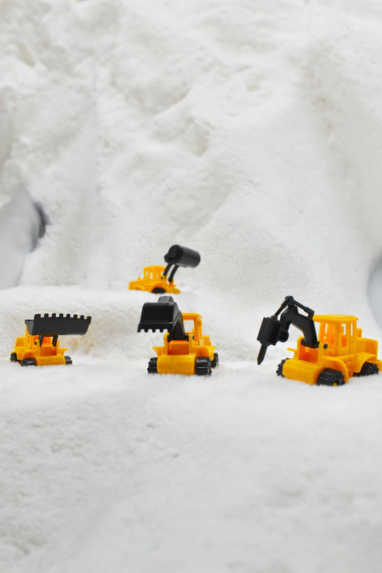 Toys Inşaat Seti Inşaat Araçları Kum Oyuncak 4lü Set