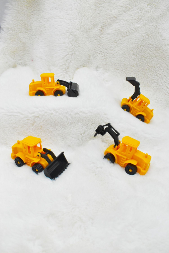 Toys Inşaat Seti Inşaat Araçları Kum Oyuncak 4lü Set