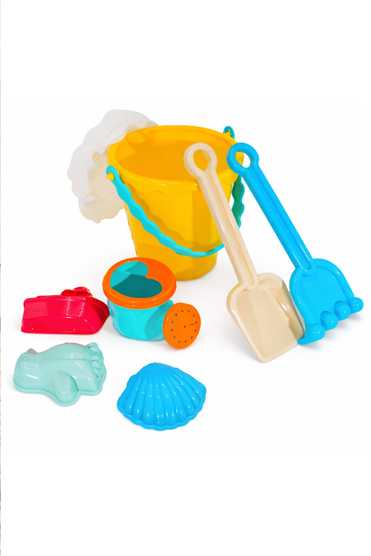 Toys Kova Suluklu Ve Kalıplı Deniz Plaj Kum Oyuncağı Set