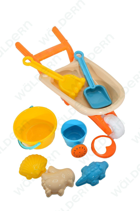 Toys Orta Boy El Arabası Kovalı Suluklu Deniz Plaj Seti