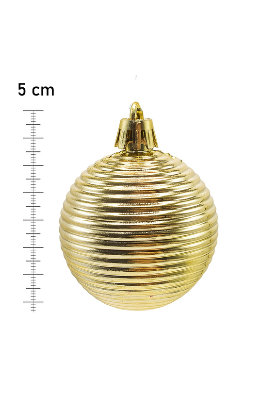 Waldern 5 cm 12li Cici Top Parlak Yılbaşı Ağaç Süsü