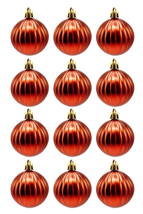 Waldern 5 cm 12li Parlak Yılbaşı Ağaç Süsü