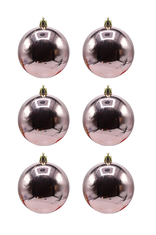 Waldern Cici Top Yılbaşı Çam Ağacı Süsü 8 Cm 6Lı