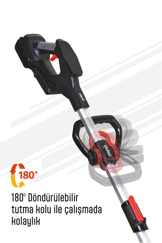 Waldern Guno Akülü Tırpan Çim Biçme Makinesi
