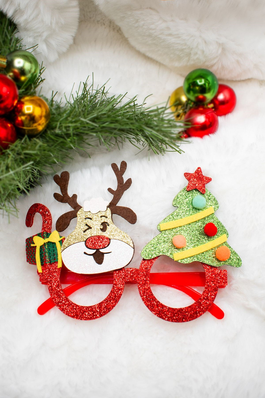 Yılbaşı Temalı Noel Parti Gözlük