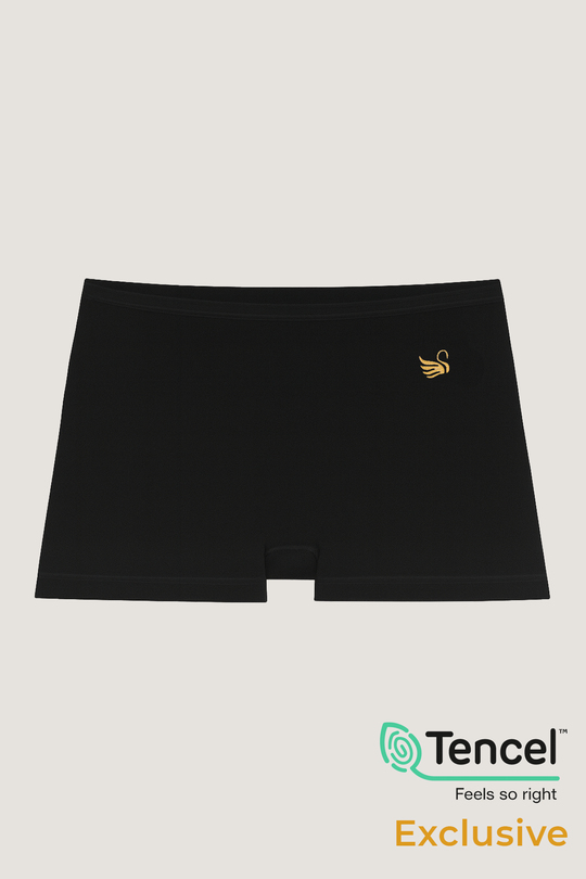 4lü Paket Kadın Modal Pamuklu Yumuşak ve Esnek Boxer Şort | Asorti K23920