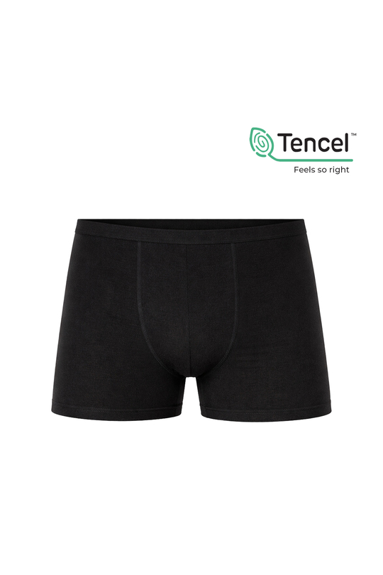 5li Paket Erkek İnce Bel Modal Boxer | Siyah K11897