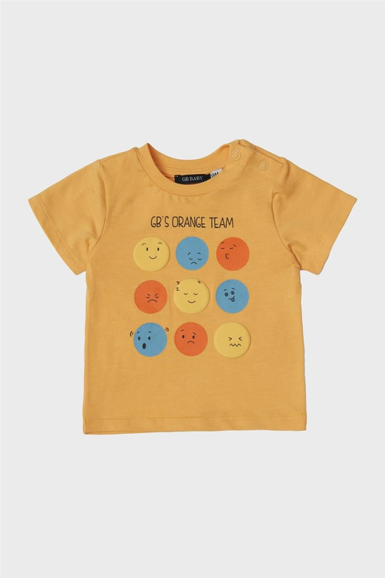 GB Baby Erkek Bebek Sarı T-Shirt