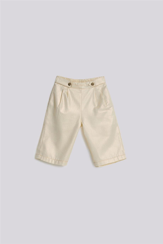 GB Baby Kız Bebek Ekru PantolonGB Baby Kız Bebek Ekru Pantolon