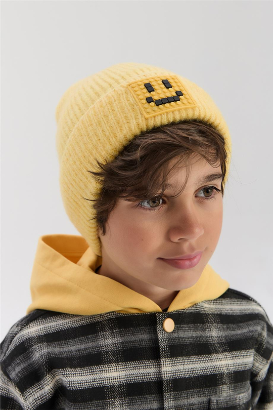 Nebbati Erkek Çocuk Sarı BereNebbati Erkek Çocuk Sarı Bere