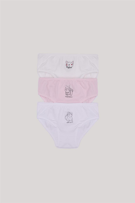 Tyess Kız Çocuk Renkli İç Çamaşır