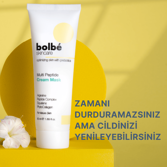 Dolgunlaştırıcı, Onarıcı ve Elastikiyet Arttırıcı Multi Peptit Kompleksli Krem Maske - 50 ml
