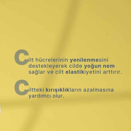 Dolgunlaştırıcı, Onarıcı ve Elastikiyet Arttırıcı Multi Peptit Kompleksli Krem Maske - 50 ml