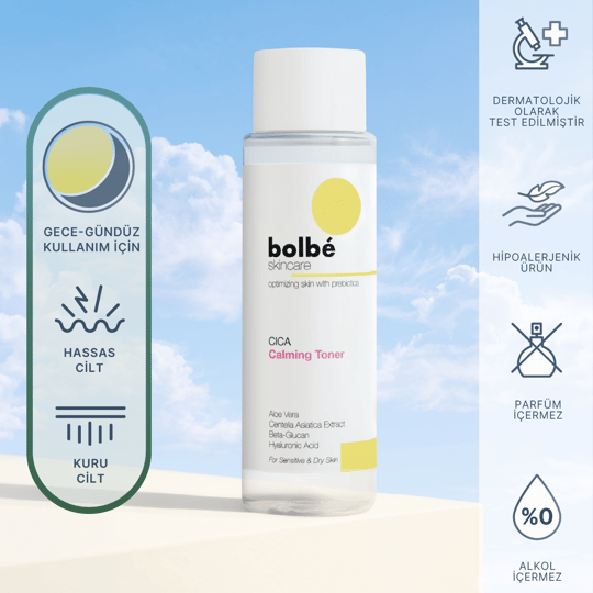 Hassas Ciltler İçin Kızarıklık Önleyici, Yatıştırıcı, Bariyer Destekleyici Nem Toniği - 200 ml