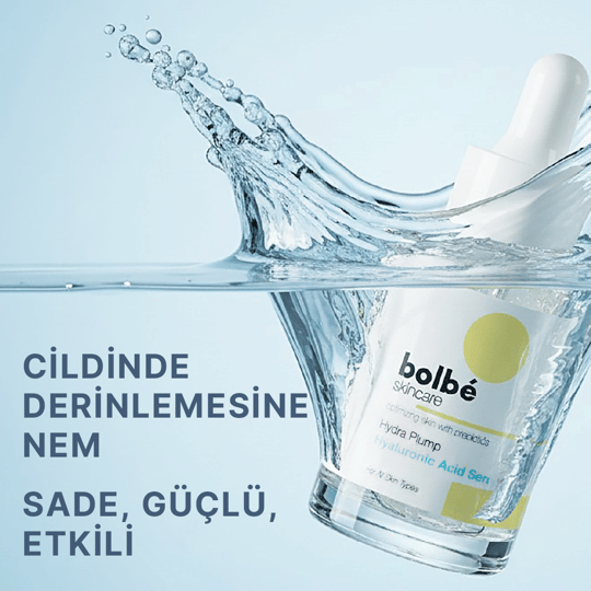 Yoğun Nemlendirici, Dolgunlaştırıcı, Kırışıklık Karşıtı Peptitli Hyaluronik Asit Serum - 30 ml