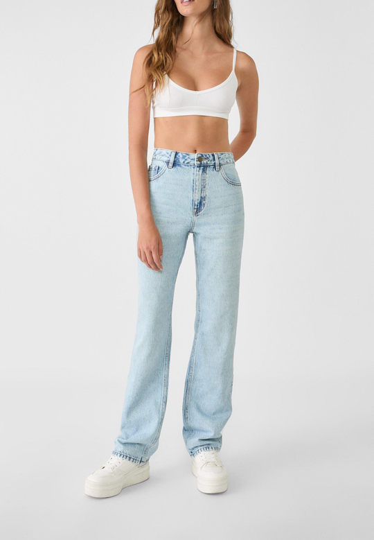 Strdvrs Orj. Açık Mavi Yüksek Belli Straigt Fitt