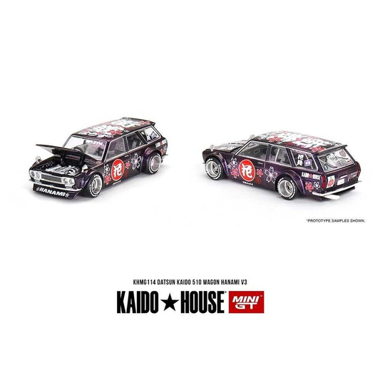 Mini GT 1/64 KaidoHouse Nissan Skyline GT-R (R34) TAMIYA x KAIDO