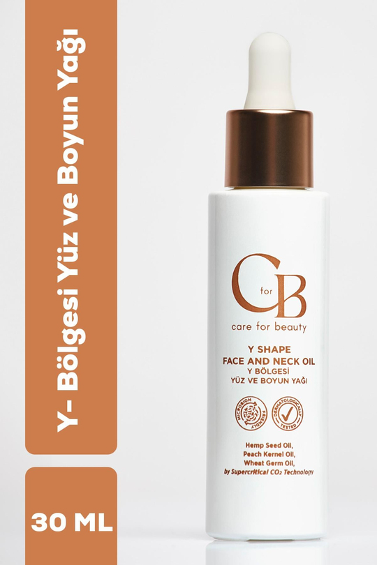 Y Bölgesi Yüz ve Boyun Serumu/ Y-Shape Face and Neck Oil