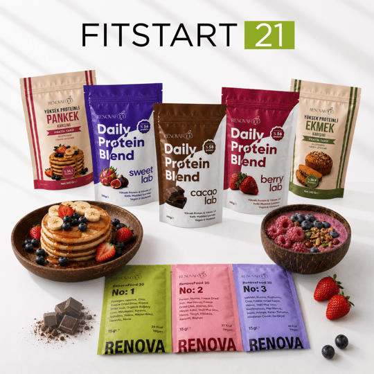 21 Günlük Planlı Hazır Öğün Paketi21 Günlük Planlı Hazır Öğün Paketi | Sağlıklı Beslenme ve Düzenli Yaşam ProgramıRenovafood