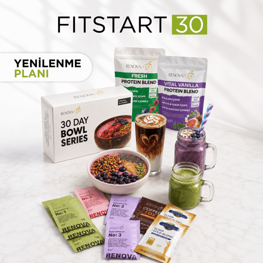 30 Günlük Planlı Hazır Öğün Paketi30 Günlük Planlı Hazır Öğün Paketi | Hazır Plan ile Kolay Süreç!Renovafood